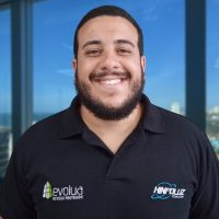 Paulo Barcelos, analista de T.I e membro da equipe de cabeamento estruturado de rede, circuito de câmeras de segurança, telefonia e terceirização de t.i.